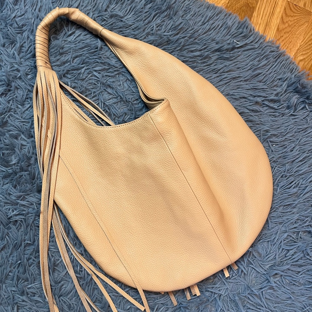 B-Low the Belt Tan Hobo Bag